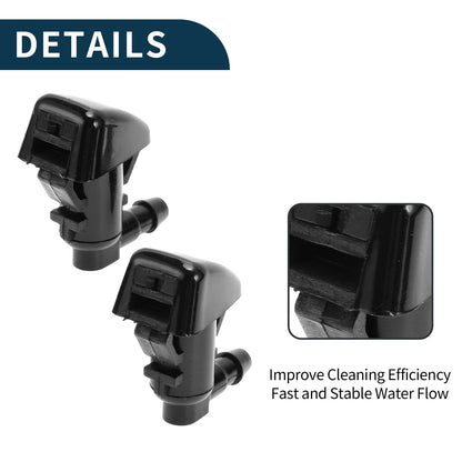 Front Windshield Washer Nozzles Set for Jeep Grand Cherokee (2011-2021)