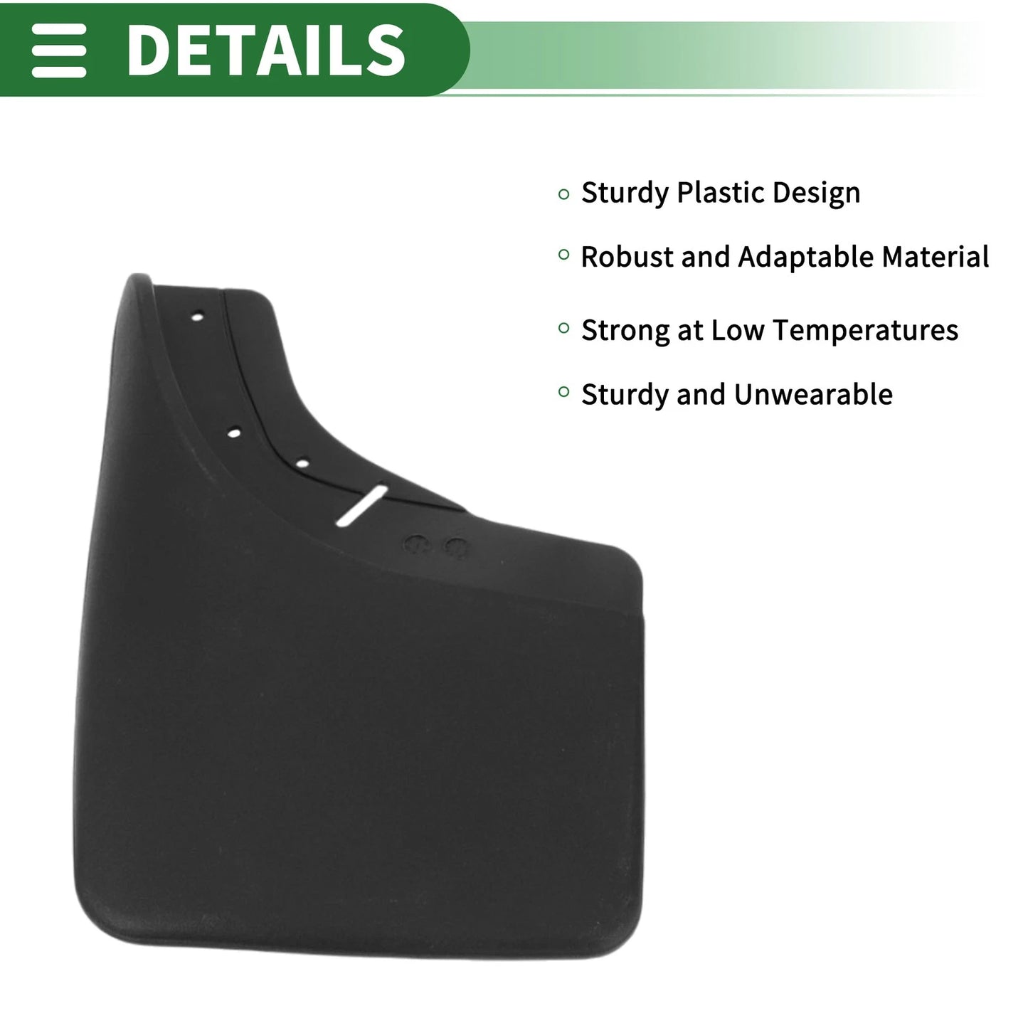 Mud Flaps Splash Guards for Chevrolet GMC C/K Pickup (1988-1998)