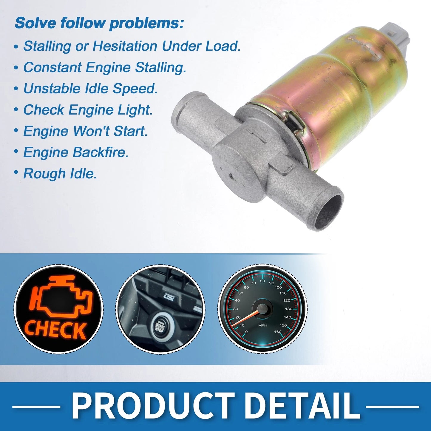 Idle Air Control Valve for Dodge Monaco (1990)