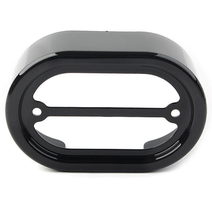 Black Drag Regulator Cover for Harley Davidson Softail FXST FLST FXSTD (2001-2006)