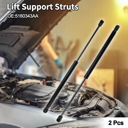 Front Hood Lift Supports Struts for Dodge Ram 2500/3500 (2010-2010)