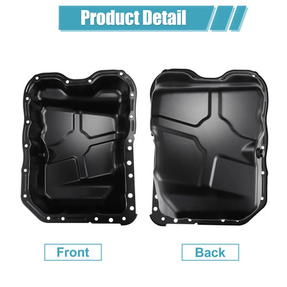 Oil Pan for Jeep Compass 2007-2017 - 1 x Replacement No.4884665AF Black