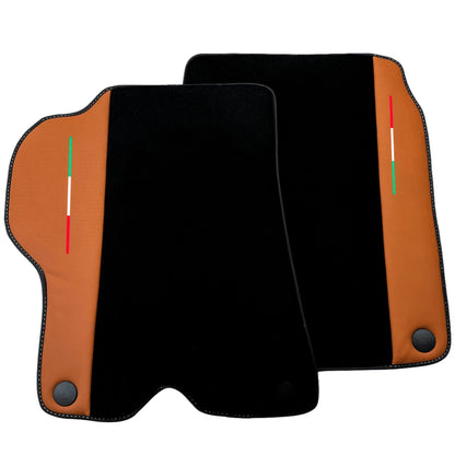 AutoWin Car Mats for Ferrari California with Cuoio Nappa Leather (2008-2014)