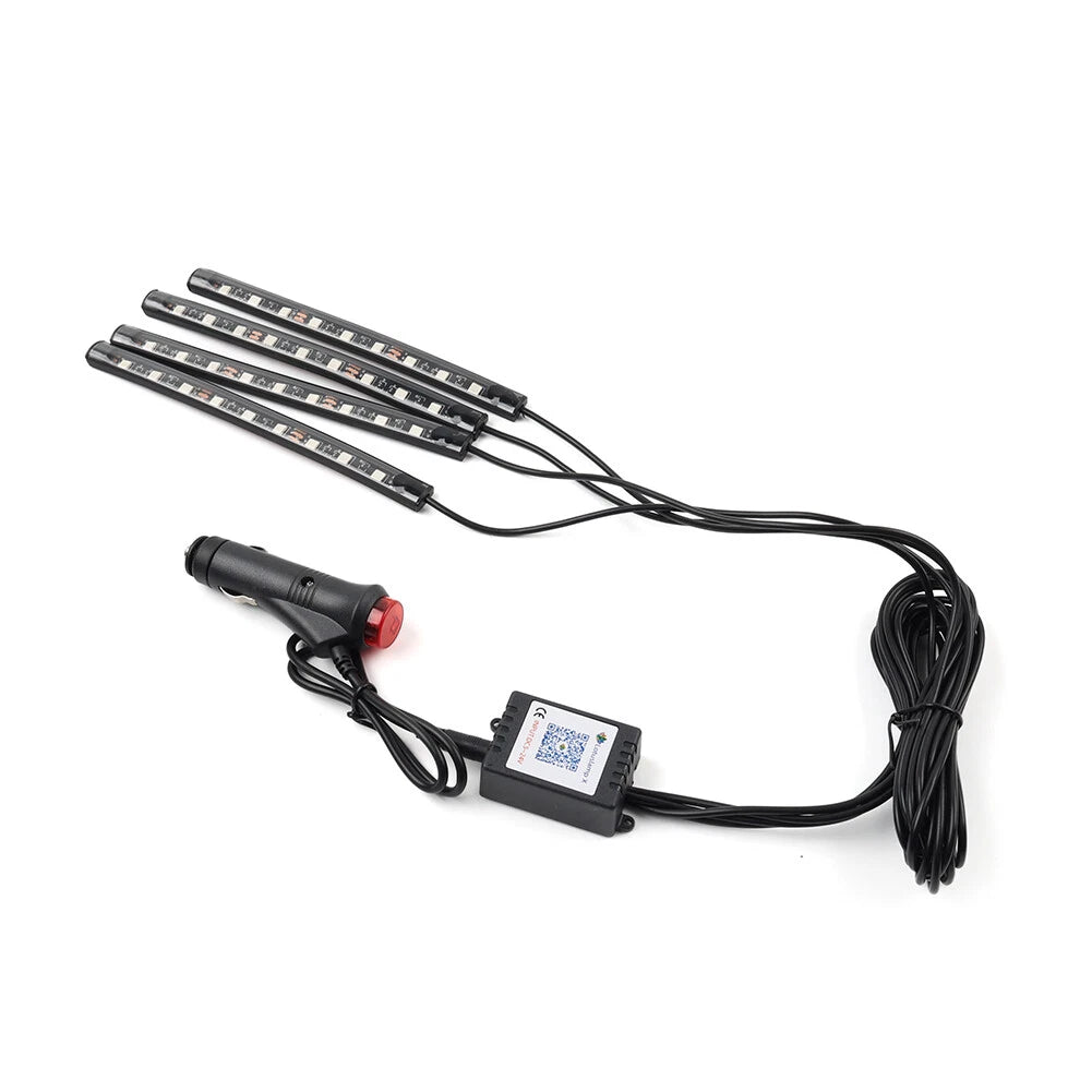 36LED RGB Voice Control Floor Light for Atmosphere - Music Sync Lamp