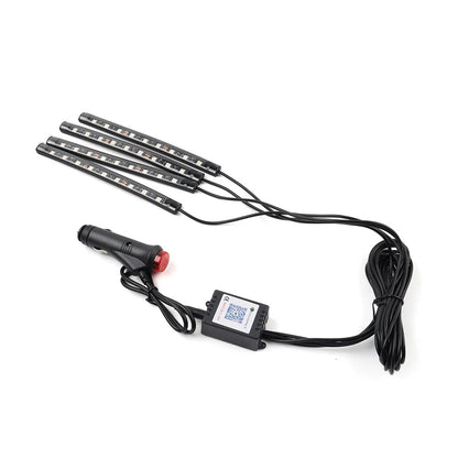 36LED RGB Voice Control Floor Light for Atmosphere - Music Sync Lamp