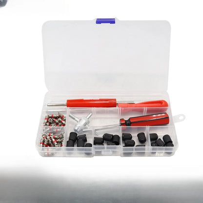 40pcs Copper Valve Core Dual Head Remover for Auto Tire Repair
