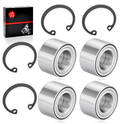 Front & Rear Wheel Bearing w/Circlip for Honda Pioneer 1000/1000-5 (2016-2022)