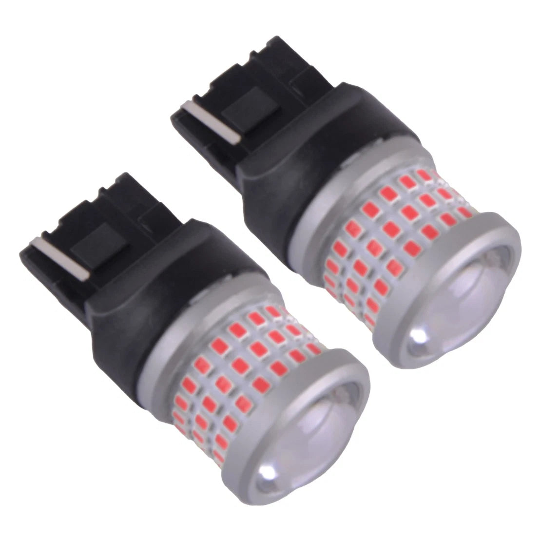 Red 58SMD LED Bulbs for 7440 7443 Brake Tail Reverse Lights