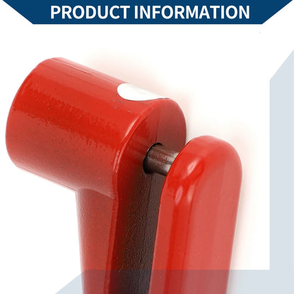 Bicycle Lock Portable Ring Anti-Theft Bike Lock for Bicycle Red