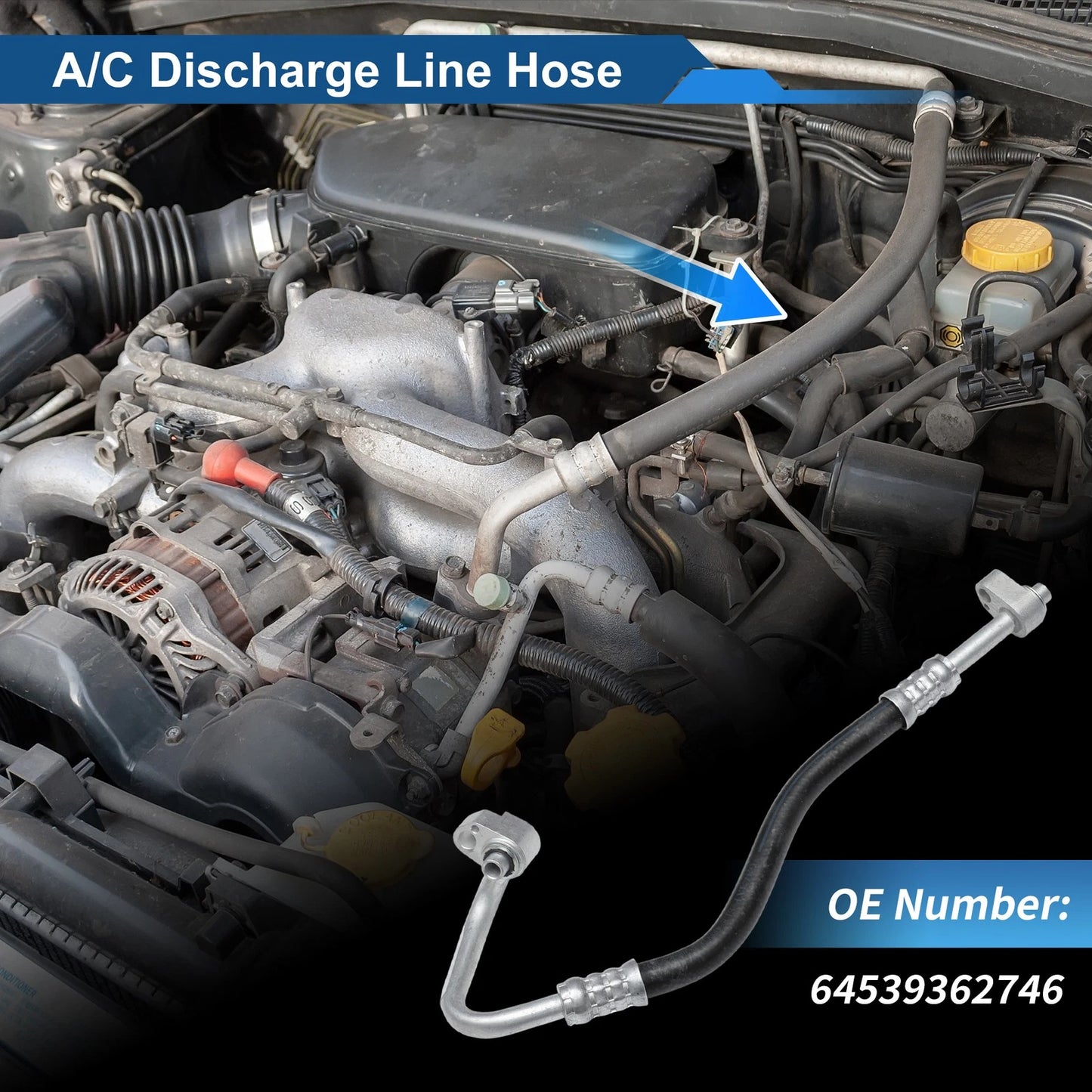A/C Refrigerant Liquid Hose for BMW 540i (2017-2025)
