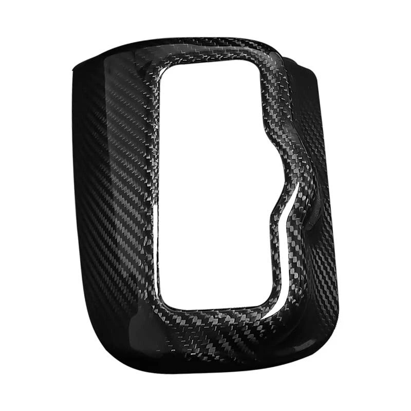 Real Carbon Fiber EPB Headlight Switch Buttons Cover Trim Fit For Benz CLA 2020