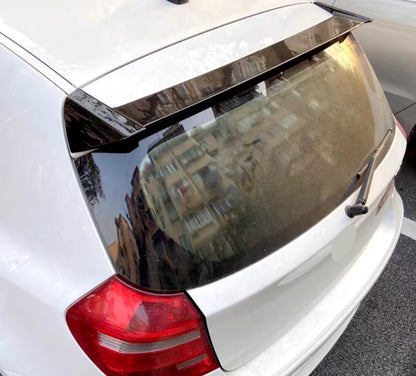 Rear Roof Window Spoiler for BMW 1 Series E87 Hatchback (2005-2011) Gloss Black