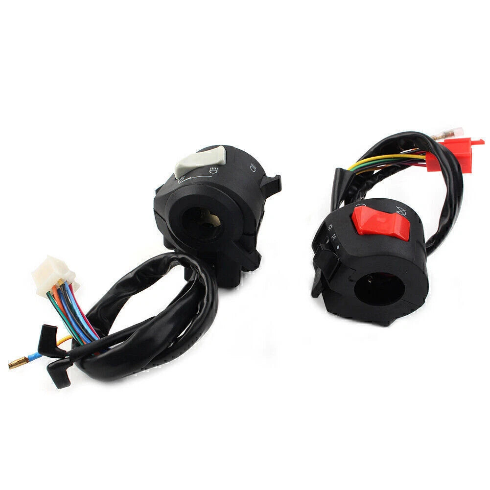 Horn Turn Signal Headlight Electric Start Switch for Motorcycle Handlebar (2023)