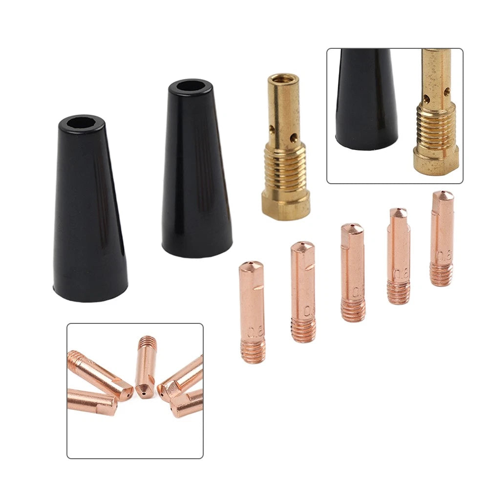 8 x 030" Nozzle Tips for 63582 63583 Flux 125 MIG Torch (No Year Available)