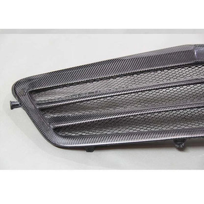 REAL Carbon Fiber Refit Front Bumper Grille Grill for Benz E-Class W212 2010-13