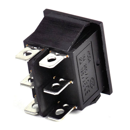 6 Pin On Off DPDT Rocker Switch for Car Motorcycle Boat