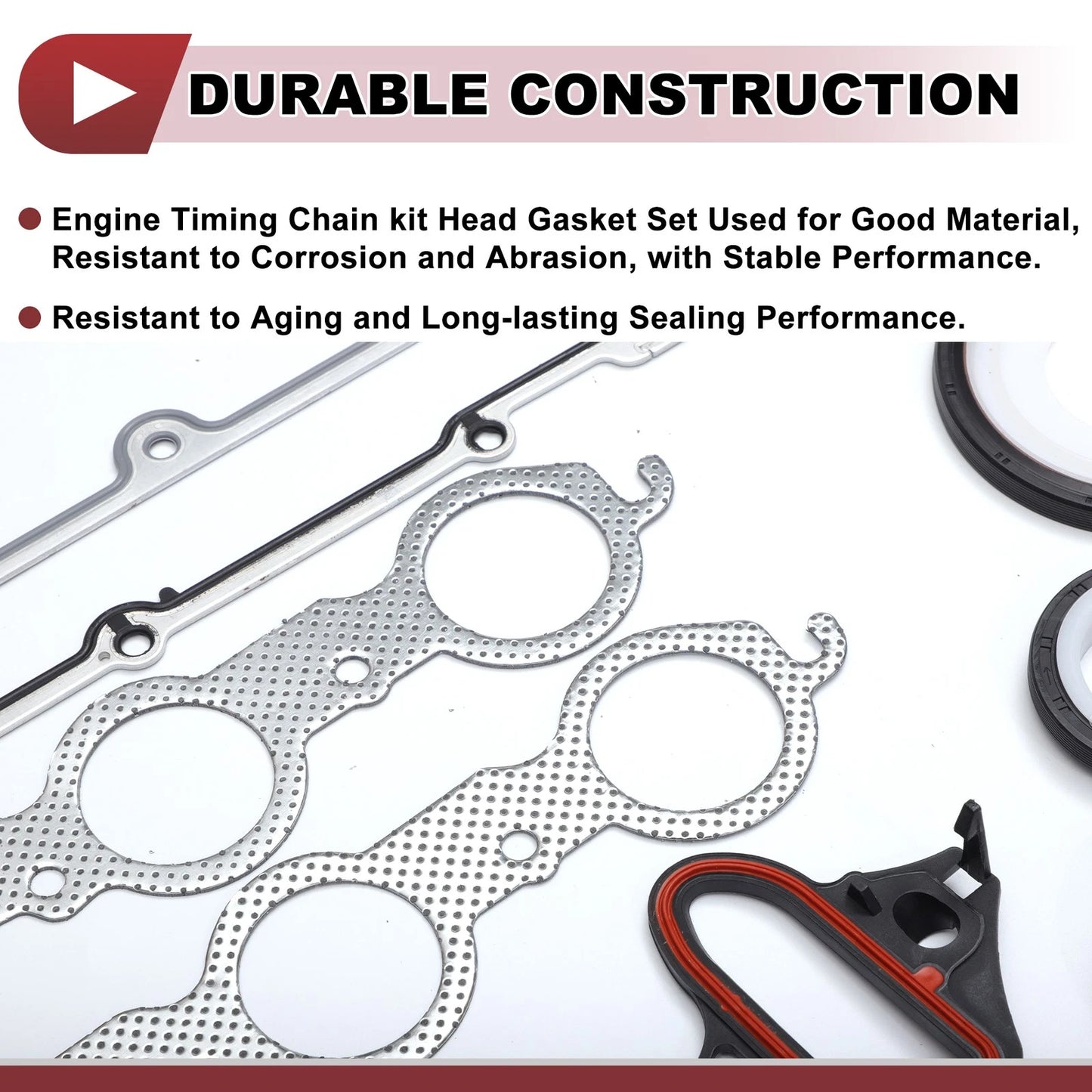 Timing Cover Gasket Kit for GMC Yukon 2002-2011 (1 Set)