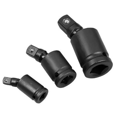 Extensions 1/2 3/8 1/4 Socket Joint Set Wobble Swivel