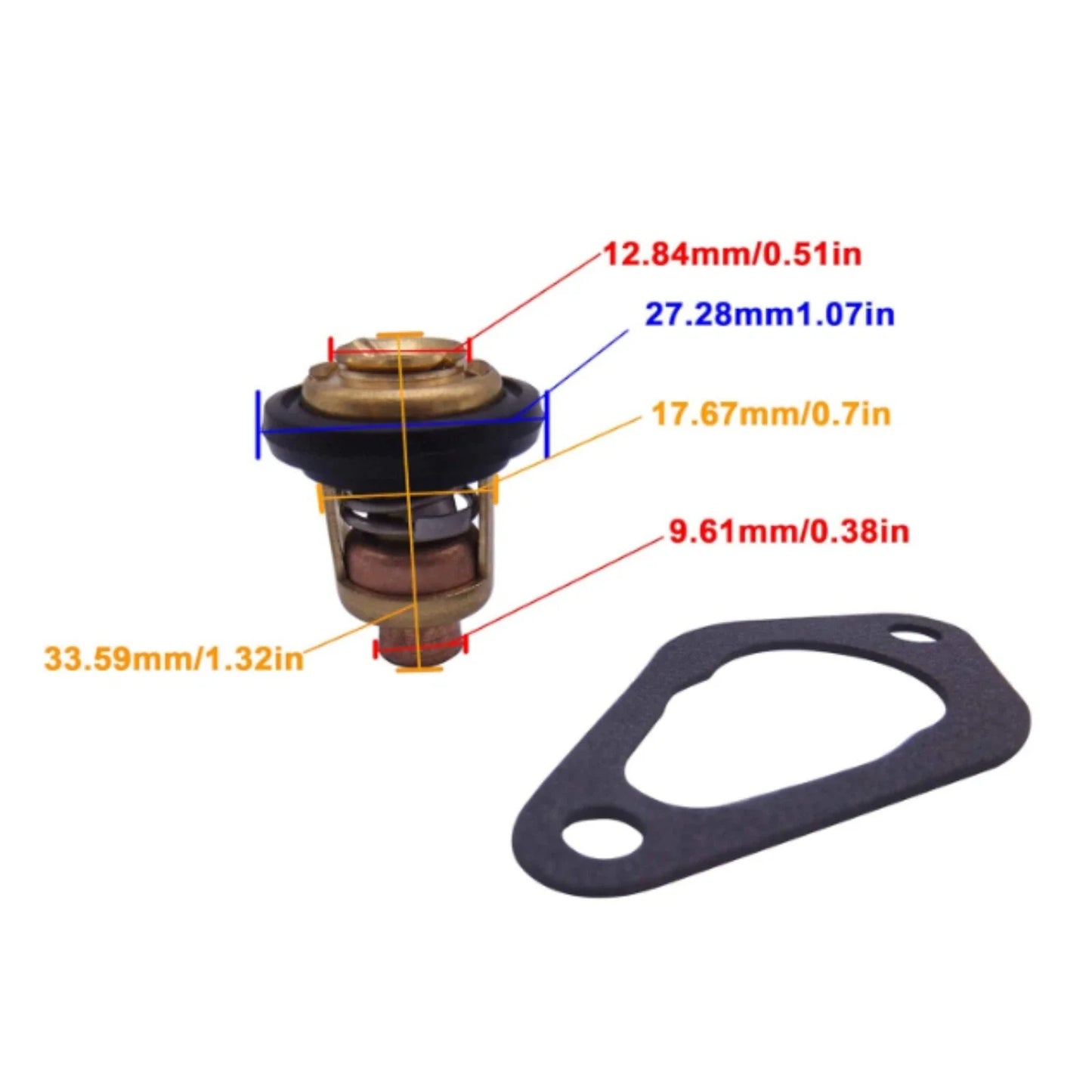 Thermostat Kit for Mercury Outboard 40-60HP (2010-2023)