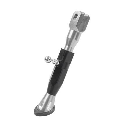 Universal Adjustable Kickstand Foot for Silver Motorcycle