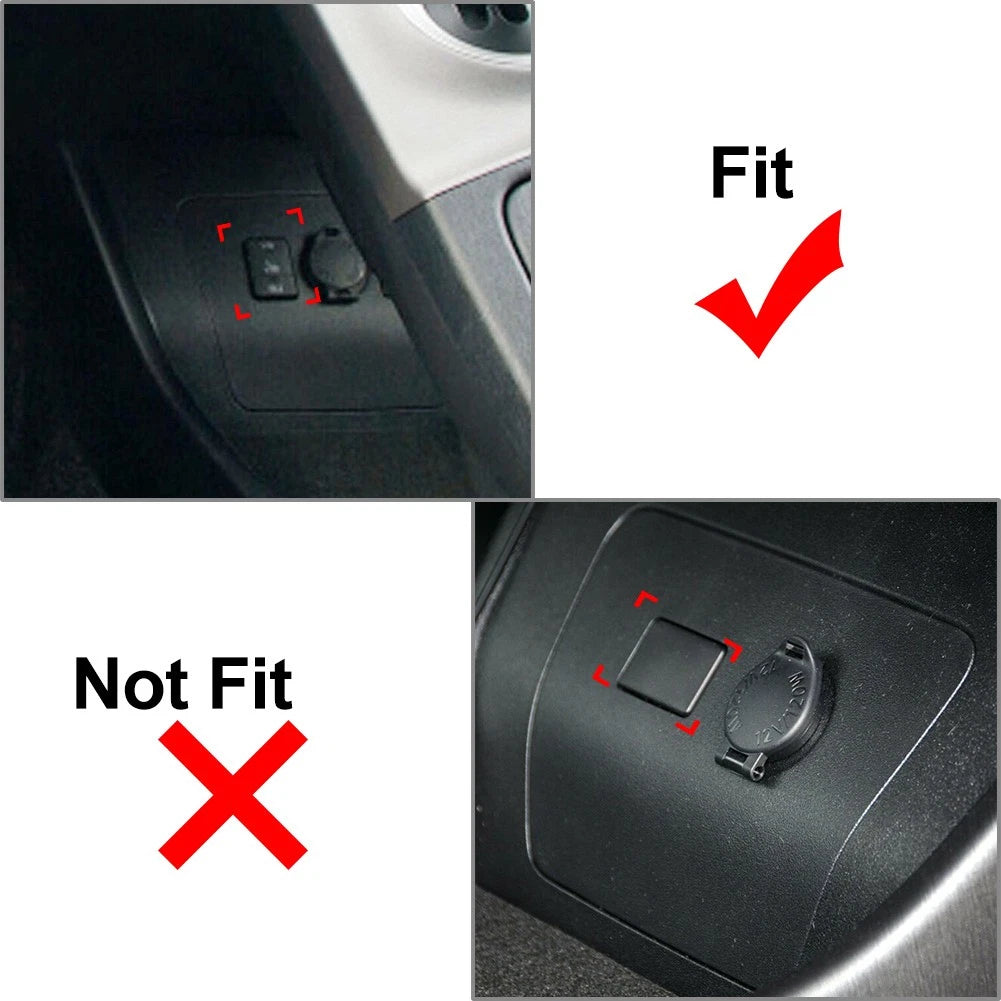 Carbon Fiber Power Output Button Panel Cover for Toyota Prius (2012-2015)