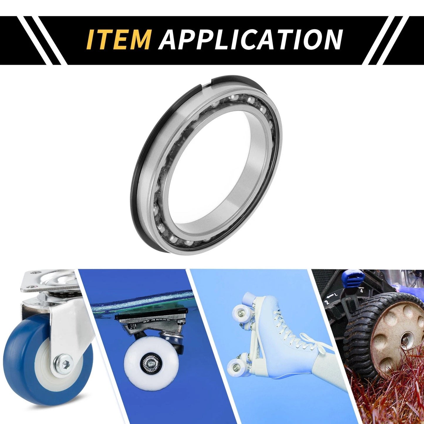 80x110x16mm Deep Groove Ball Bearing for Scooter Skateboard Wheel