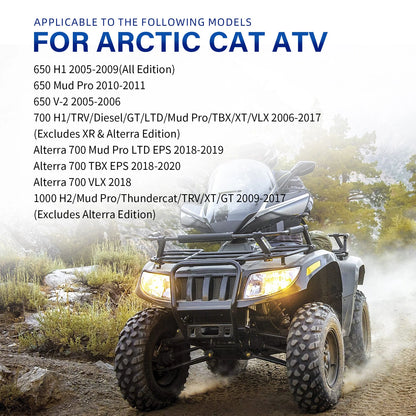 ATV Storage Box Cover for Arctic Cat 400/450/500/550/700/1000 TRV