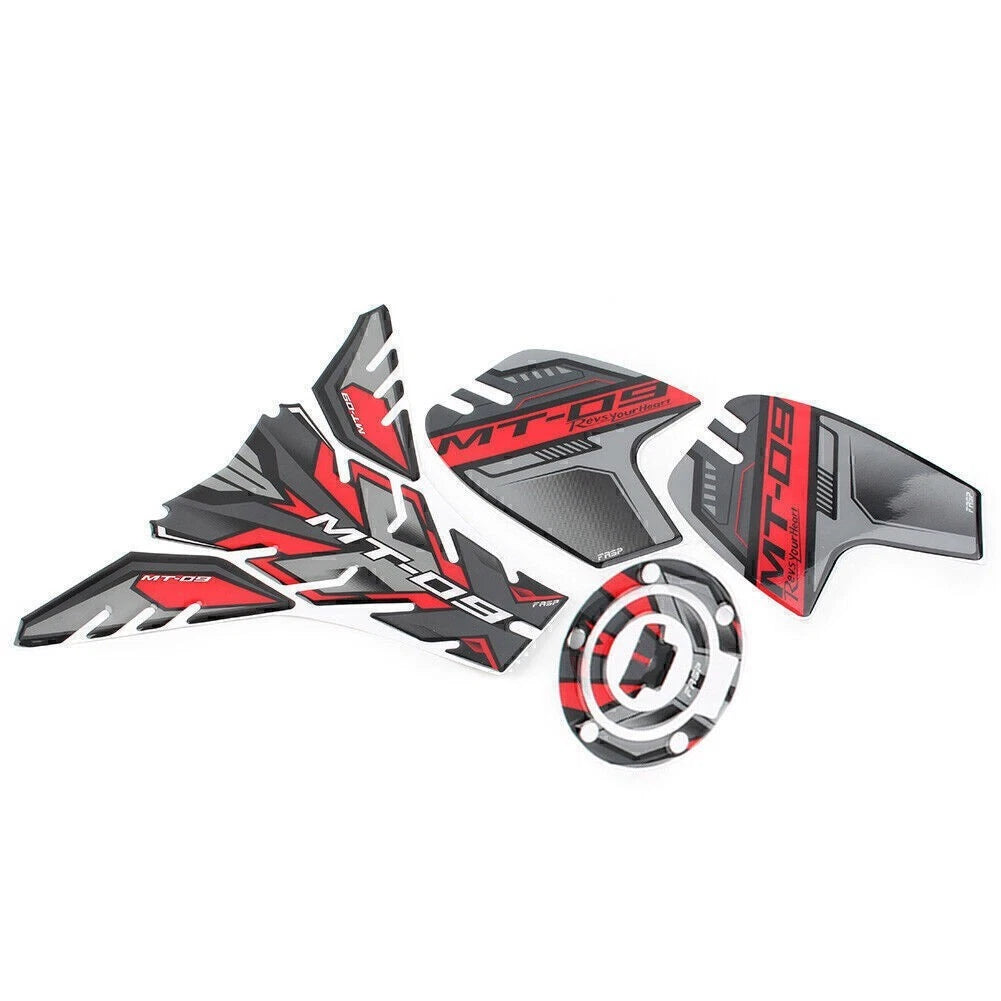 3D Gas Tank Pad Decal Sticker for Yamaha MT-09 SP Tracer (2018-2020)