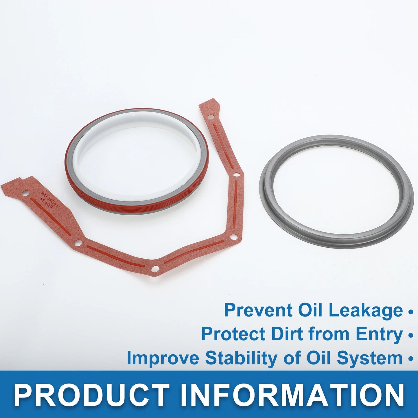 Rear Crankshaft Oil Seal & Sleeve Kit for Dodge 12V 24V 4B 4BT 6B 6BT (1998-2002)