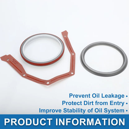 Rear Crankshaft Oil Seal & Sleeve Kit for Dodge 12V 24V 4B 4BT 6B 6BT (1998-2002)