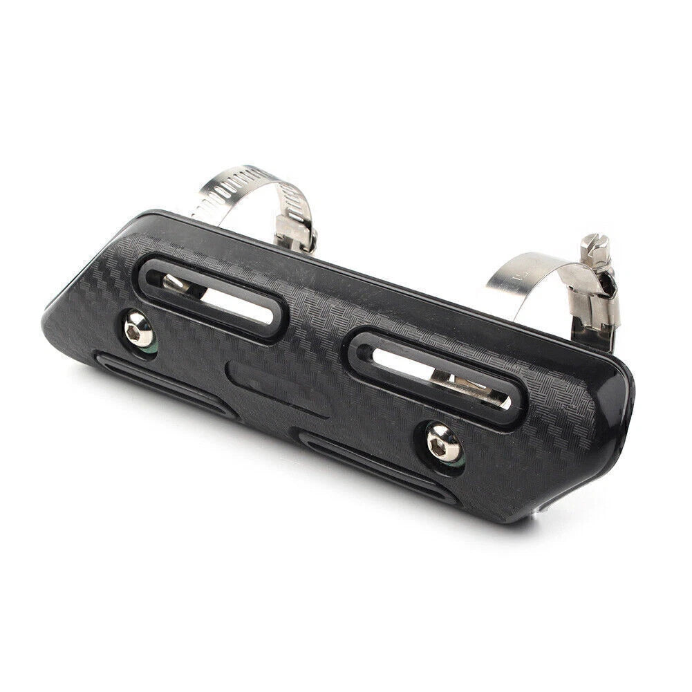 Chrome Exhaust Muffler Pipe Heat Shield Cover for Motorcycle (Universal)