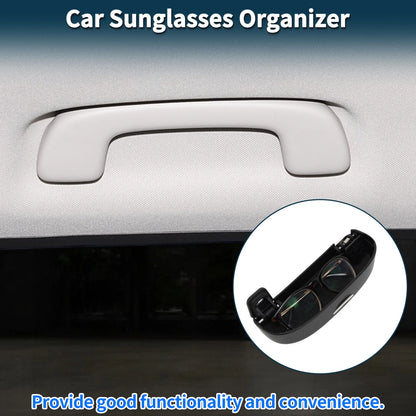 Sunglasses Case for Volkswagen T-Roc 2017-2024 ABS Black 1 x Set