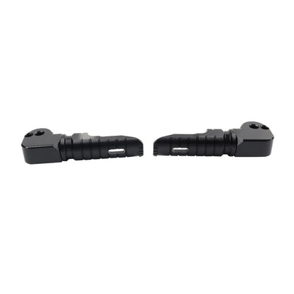 Black Rear Footrests Passenger Pegs for Honda Forza 750 (2021-2023)