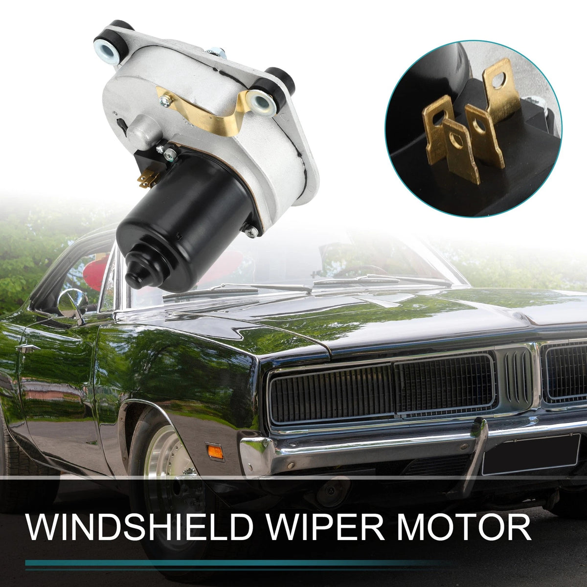 Windshield Wiper Motor for Dodge D100 D200 D300 W100 W200 (1969-1971)
