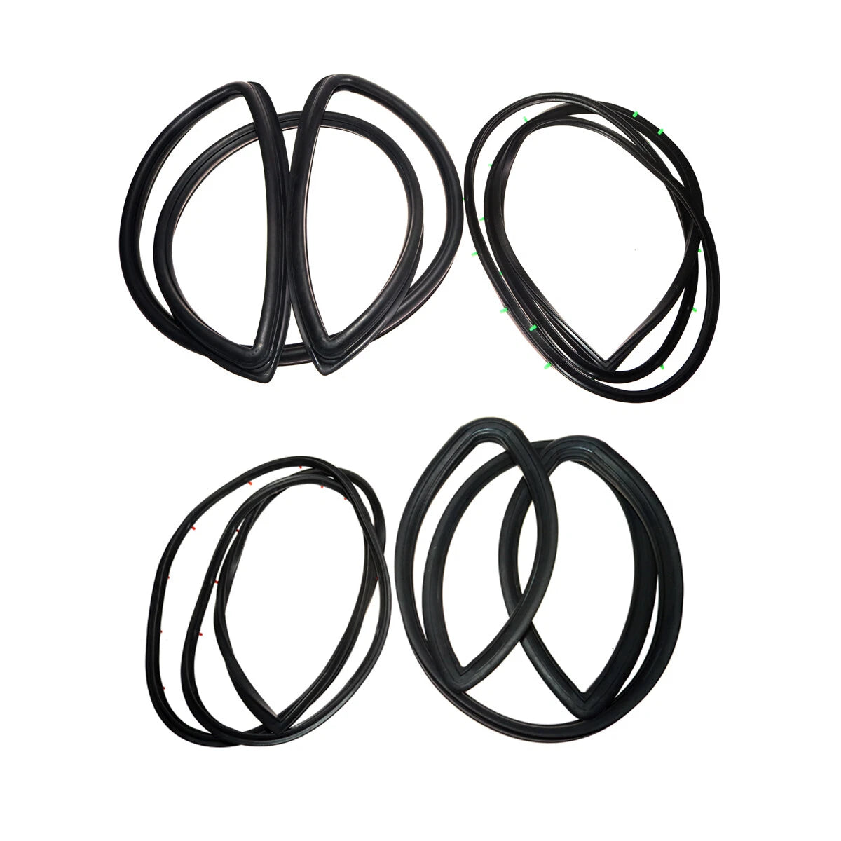 Windshield Door Weatherstrip Set for Toyota Corolla KE10/11/15/KE17 1966-1970