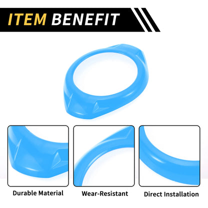 A Pillar Speaker Ring Cover Trim for Jeep Wrangler JK JKU 2 Door (2007-2018)