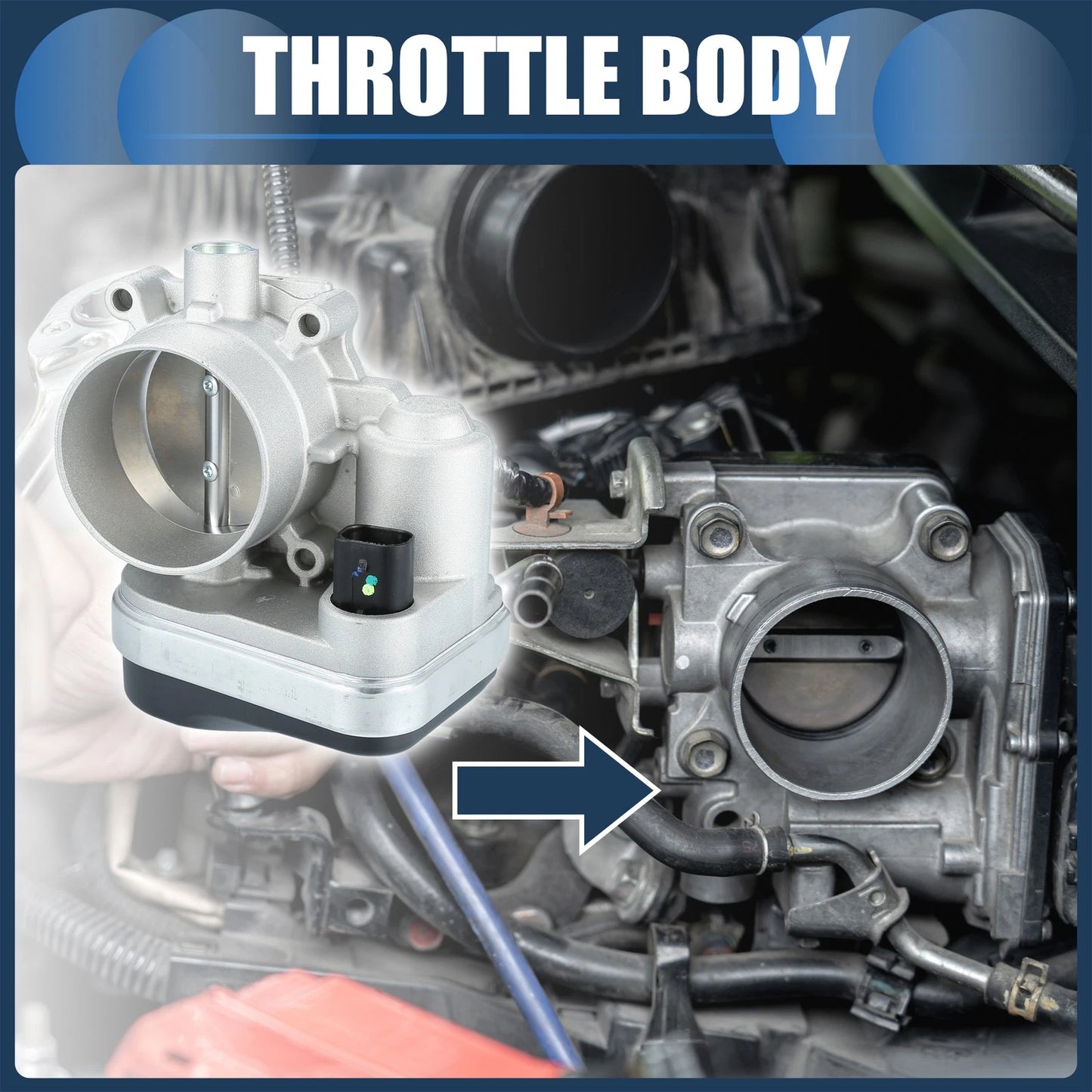 Throttle Body Actuator for Chrysler 300 2.7L 3.5L V6