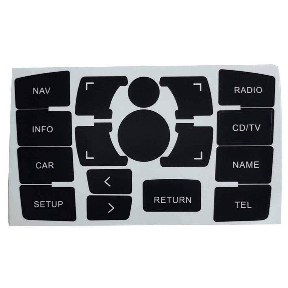 Button Repair Sticker for Audi Q7