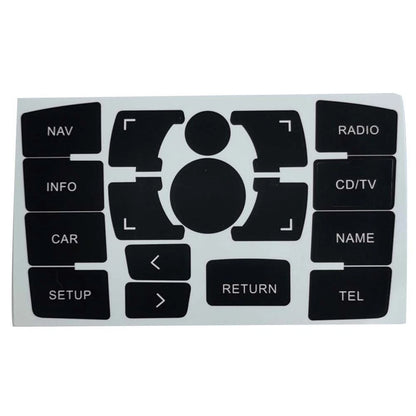 Button Repair Sticker for Audi Q7
