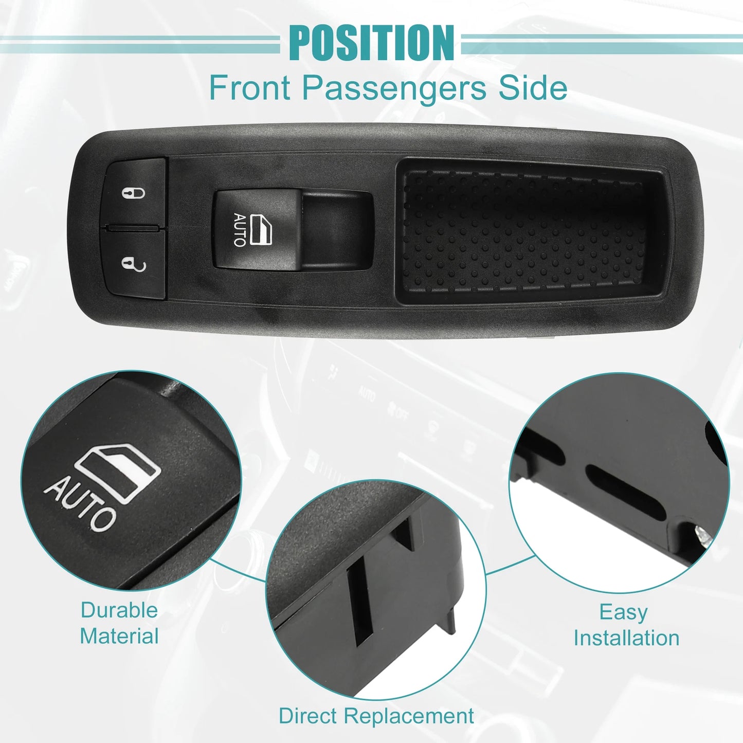 Master Power Window Switch for Dodge Ram 2500 (2010)