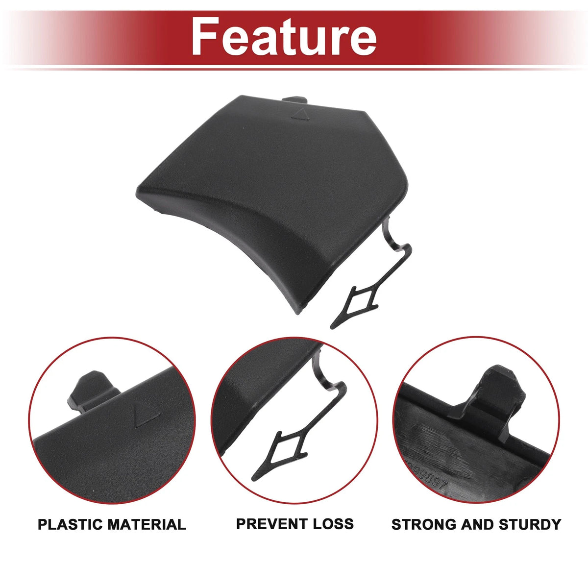 Tow Hook Cover Cap for BMW X3 G01 G08 (2018-2023)