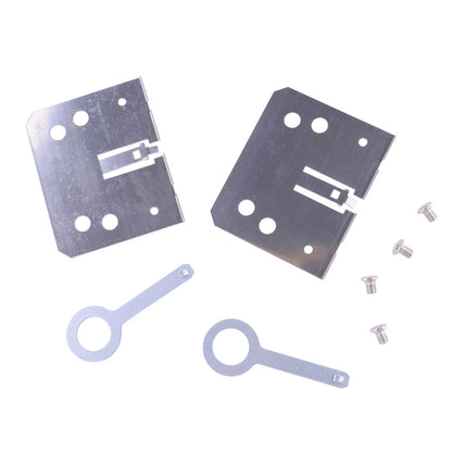 2DIN Metal Fascia Mounting Dash Kit for Car Radio DVD Stereo Installation
