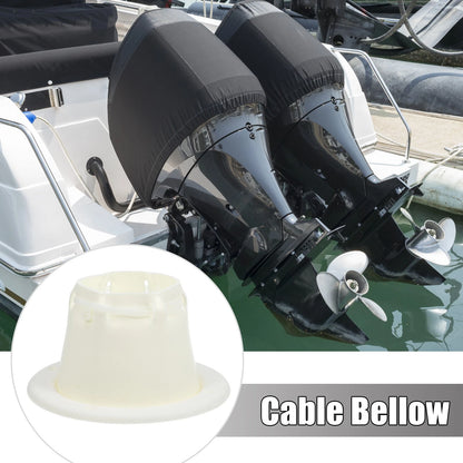 12cm 4.72" Steering Cable Boot Bellows for Marine Boat