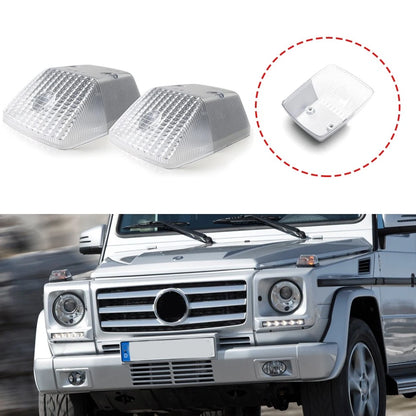 Clear Side Signal Lens for Benz G-CLASS W463 G63 G550 G500 (1980–2018)