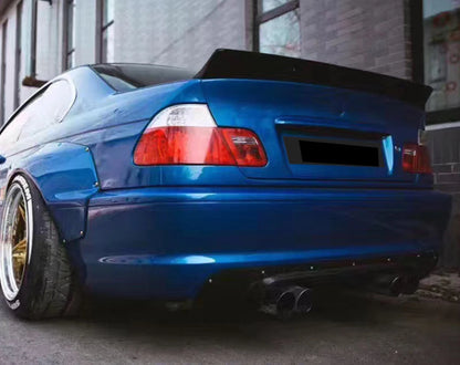 Unpainted Rear CSL Style Spoiler Wing for BMW 3 Series E46 Sedan (1999-2006)