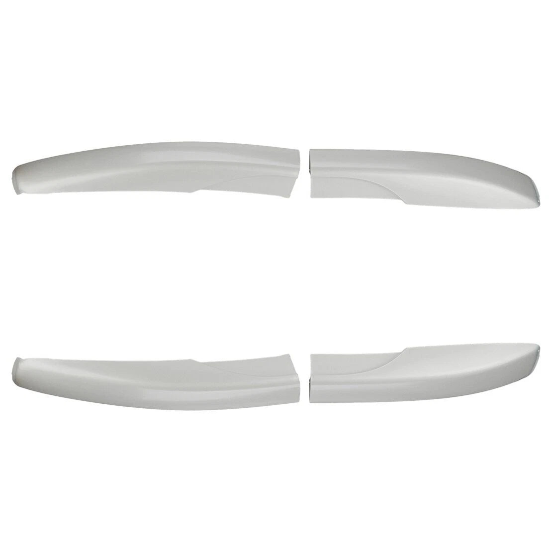 Silver Roof Rack End Cap for Mitsubishi ASX RVR Outlander Sport (2011–2020)
