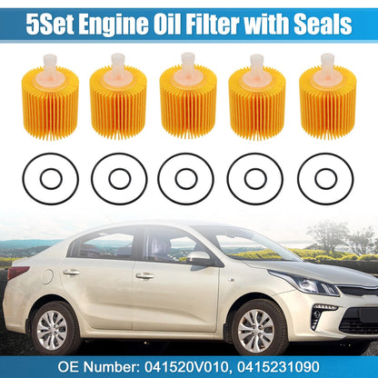 Oil Filter 5x for Toyota Avalon