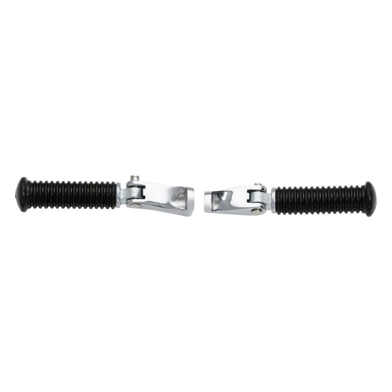 Chrome Rear Passenger Foot Pegs for Harley Touring Road King Glide (1993-2025)