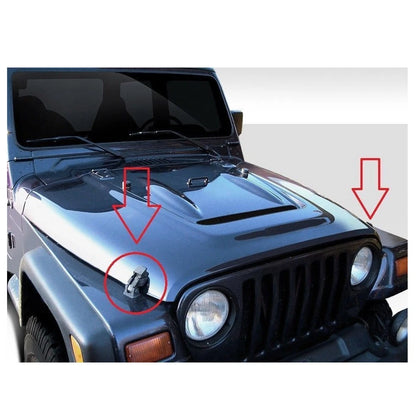 Hood Latch Catch & Bracket for Jeep Wrangler TJ (1997-2006)