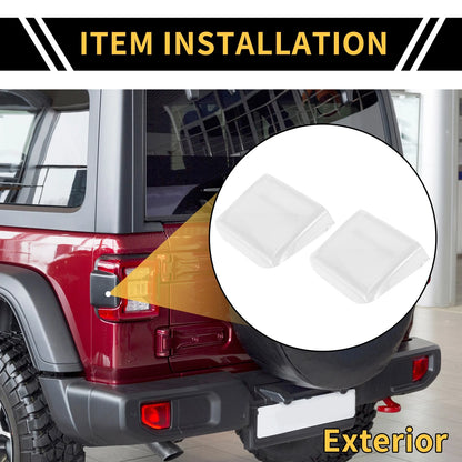 Tail Light Side Cover Trim for Jeep Wrangler JL JLU (2018-2024) White